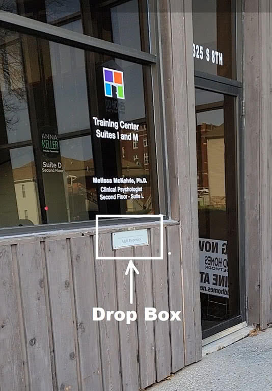 Drop-box Payment Drop Box